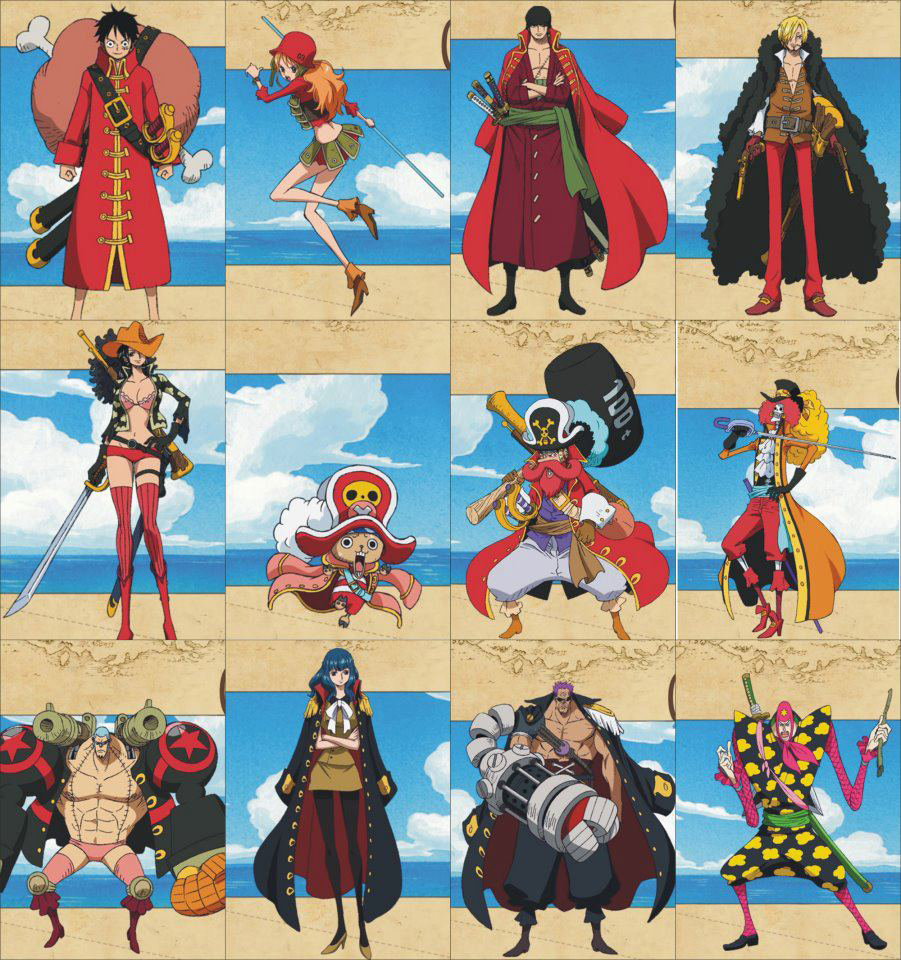 One Piece Film: Z  One piece comic, Luffy, One piece manga