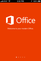 Microsoft Office Mobile for iOS